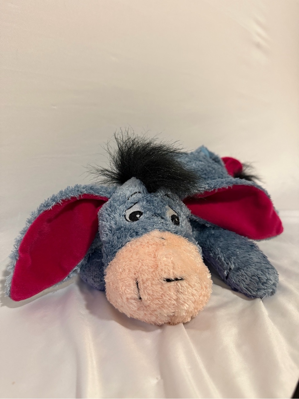 VINTAGE Disney Store Eeyore 12" Plush Soft Toy Stuffed Animal